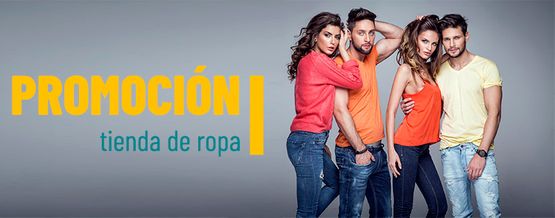 Promoción tienda de ropa - Almacén Cielo